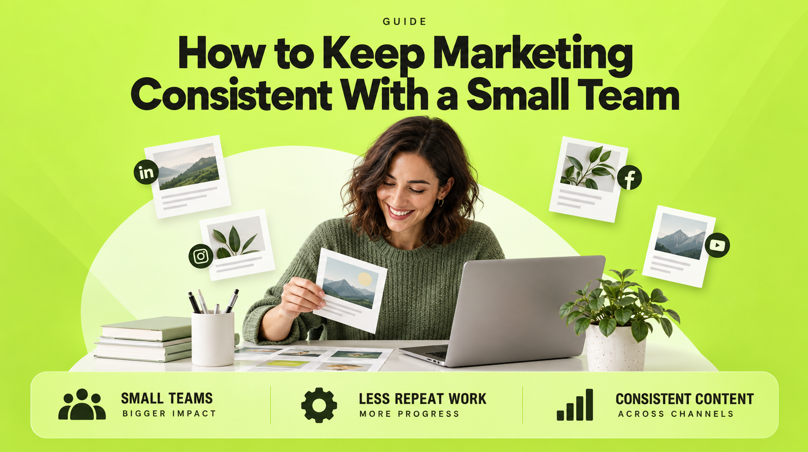 How to Keep Marketing Consistent With a Small Team