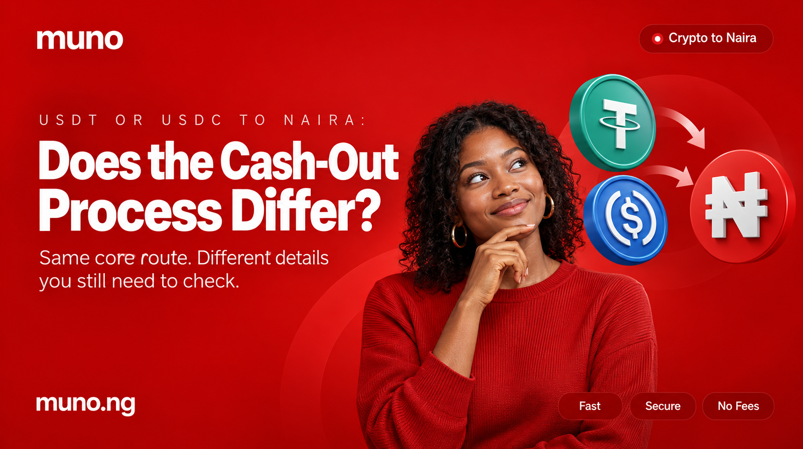 USDT or USDC to Naira: Does the Cash-Out Process Differ?
